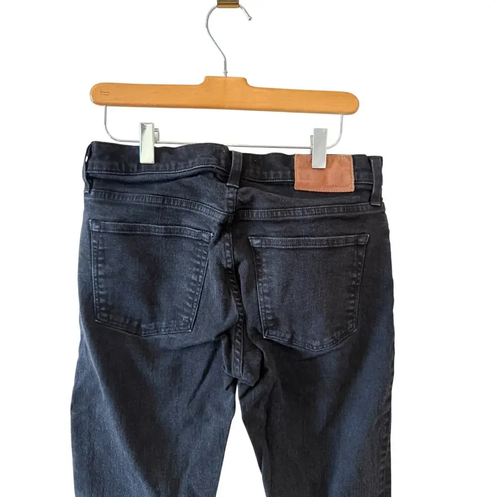 J Crew Mens Denim Jeans Black 484 Slim 30